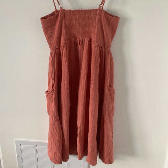 Forever 21 Pink Button Up Dress - Picture 2 of 4